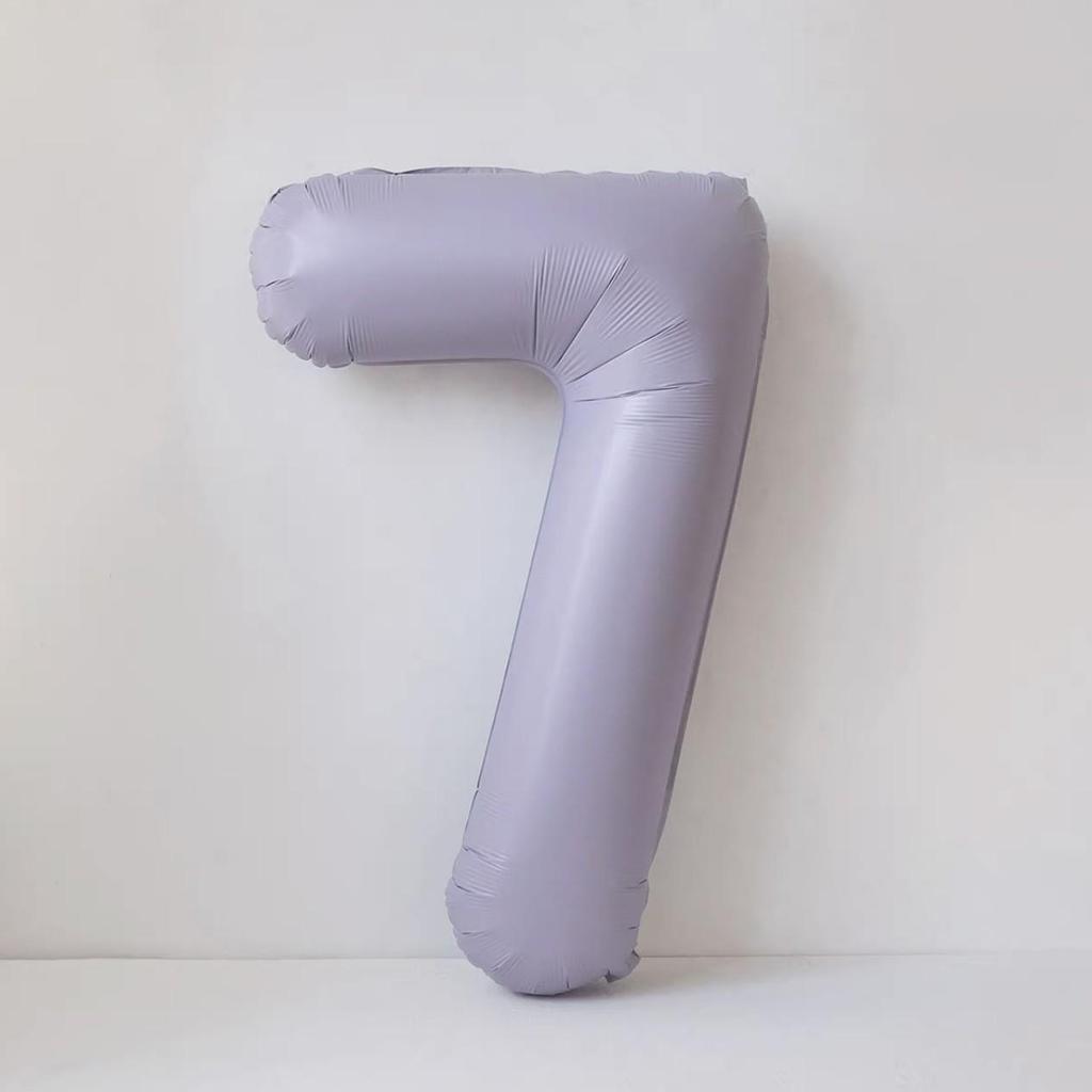 40-Inch Cream Number Balloon for Kids' First Birthday Party Decoration