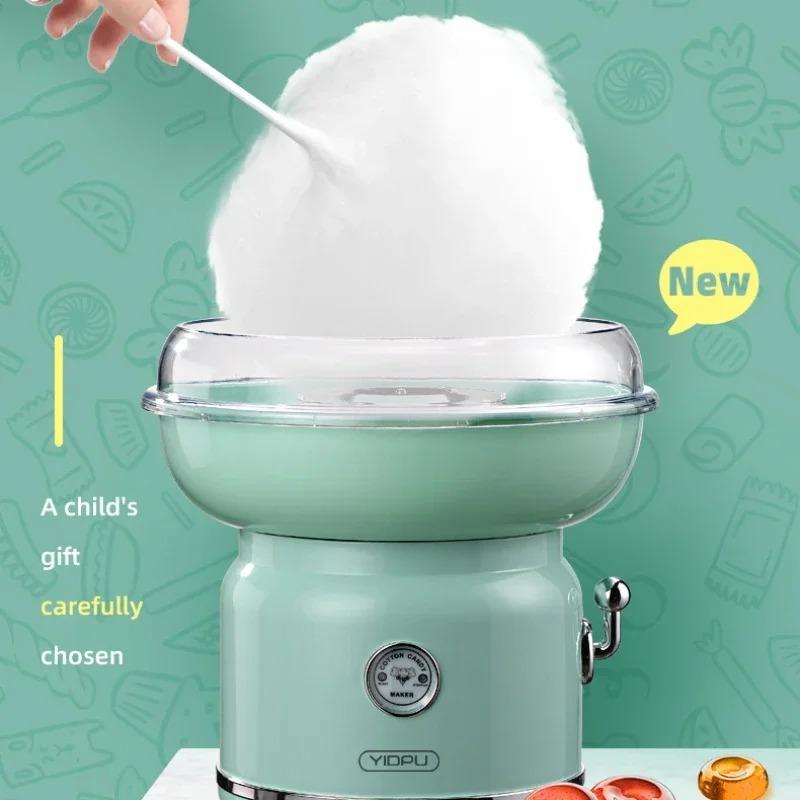 Cotton Candy Machine 1PC Children Fancy Cotton Candy Making Electric 220V Small Home Gift Birthday Party Portable