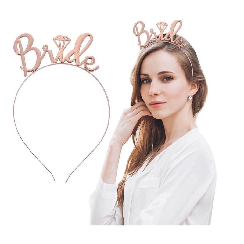 Bride Party Headband Headwear Head Accessories For Bachelor Party Wedding Bridal Shower Decoration