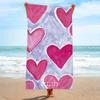 Rainbow Striped Beach Towel Lightweight Microfiber Pool Towels Quick Dry Soft Summer Beach Towel Swimming Towel For Adults Kids