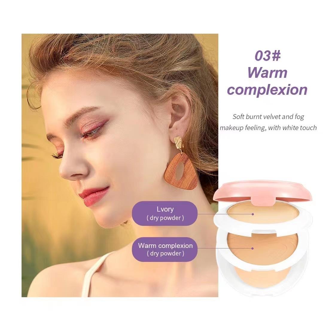 

Легкая матовая основа, двухслойный консилер с естественным цветовым эффектом, прессованная пудра для контроля жирности