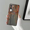 Case for Vivo Y52S Y93 Y71 Y91 V21E V23 V27 Y75 Y81 V29 Y53S Y50 Y95 V25 V30 Y51S Y78 Phone Cover Retro Rust Marks