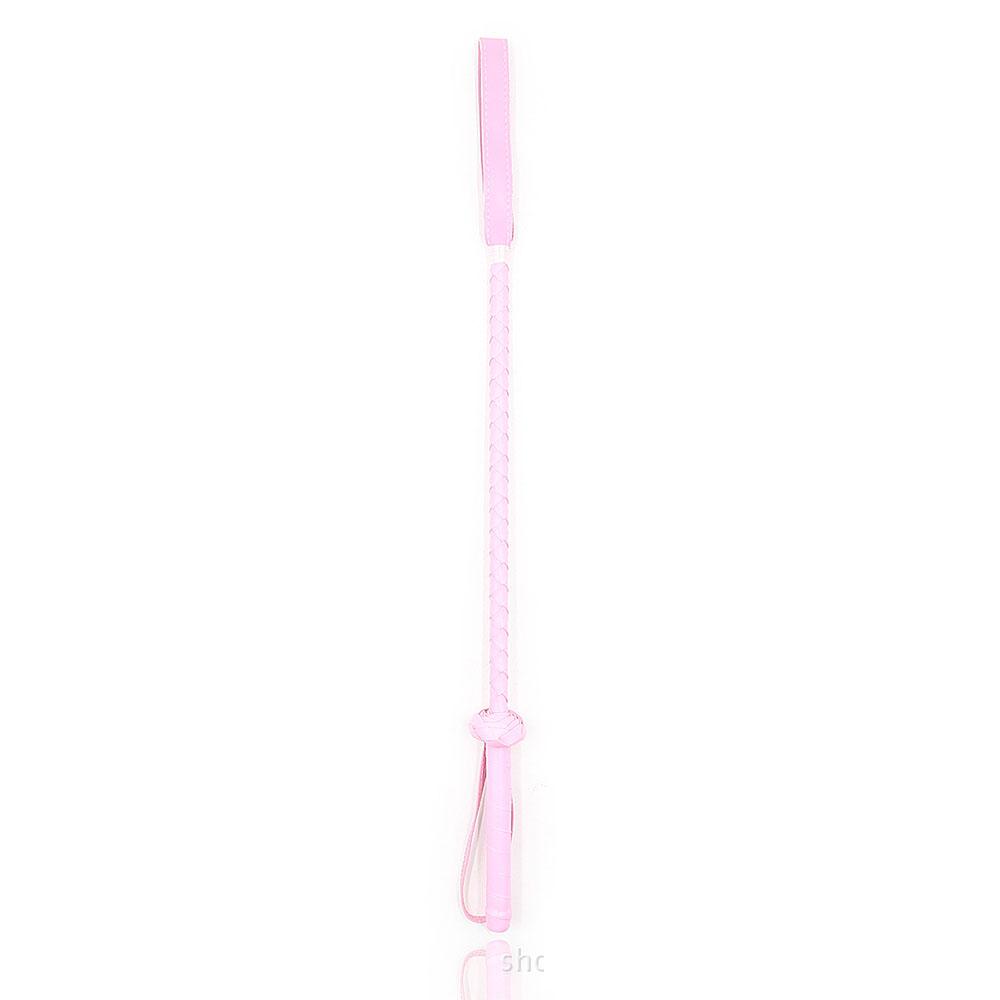 56cm PU Leather Riding Crop Whip - Fetish Sex Toy for SM Spanking Bondage Adult Game for Women