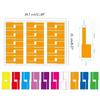 Cable Labelling Stickers Cable Marking Label Waterproof Cable Labels