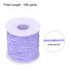 Uxcell Elastic Cord Stretchy String 0.8mm 109 Yards for Crafts Jewelry Making Bracelets Necklaces Beading DIY