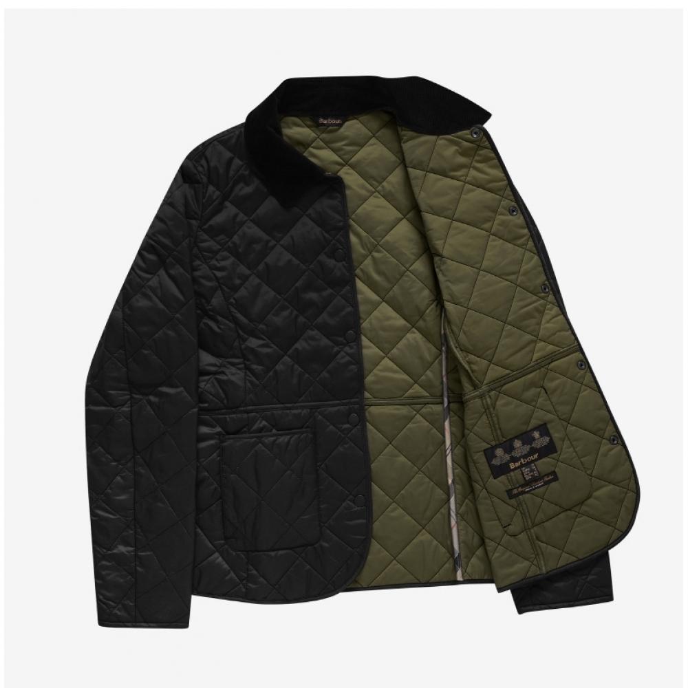 Barbour Lqu1012 Bk91 Devron Diamond Qualting Women Jacket