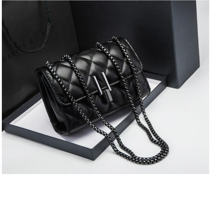 Spring and autumn new women's quilted chain bag, fashiable versatile ins-style crossbody bag, shoulder bag, small bag