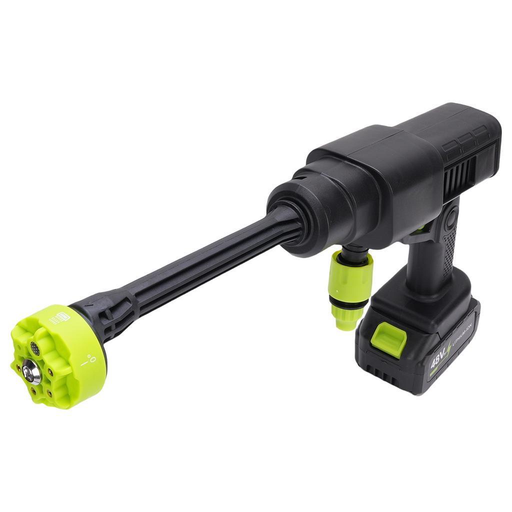 Taşınabilir Araba Yıkama Makinesi Kablosuz Yüksek Basınç 14 silindirli Pistonlu Motor 8 10m Menzil 40bar Tepe Basıncı Power Washer for