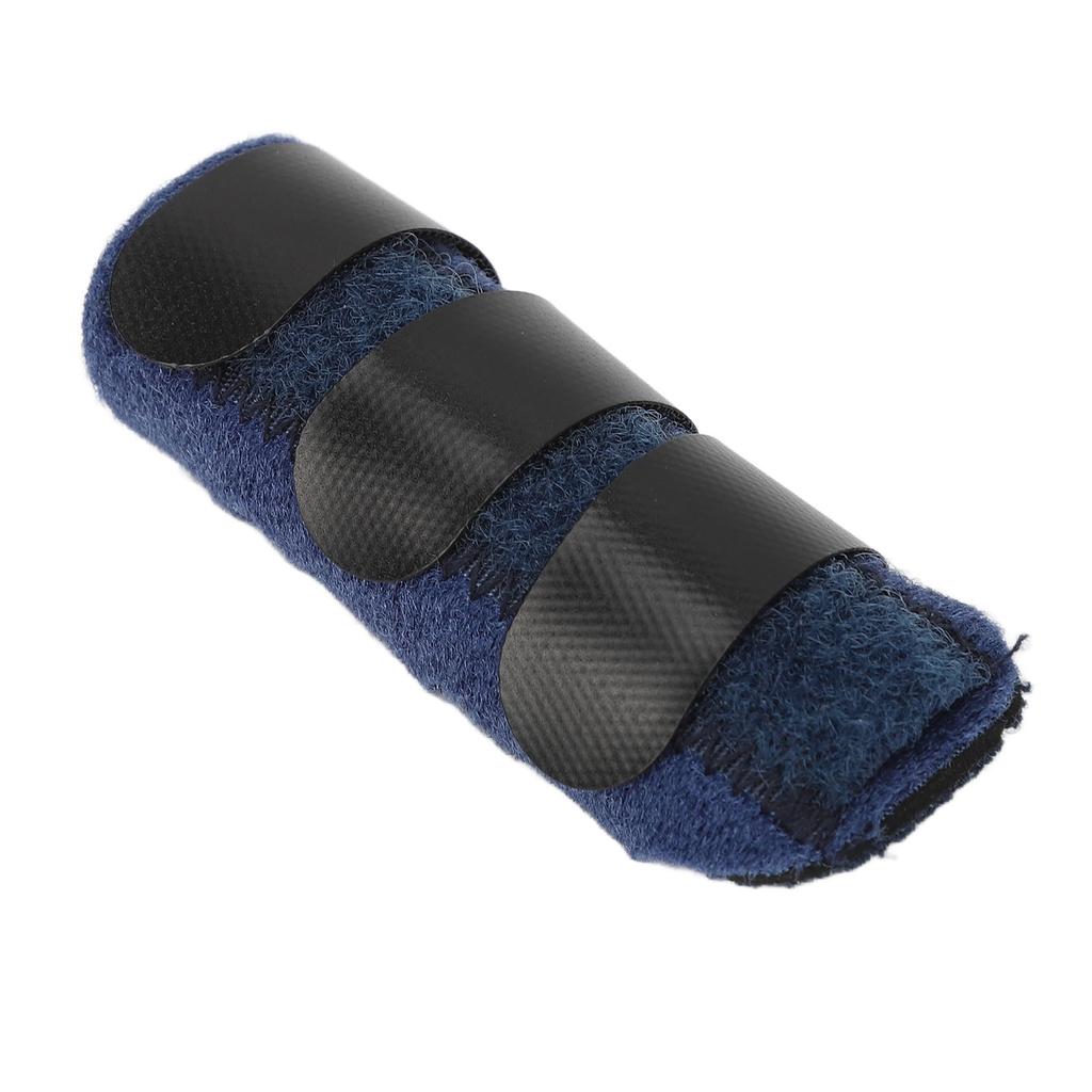 Schnappfinger Schiene Verstellbare Sehnenentlastung Schmerz Verbessern Fingerstütze Bandage für Zeige- Mittelfinger