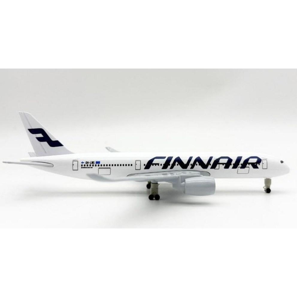 Prémiový model letadla Finnair 20 cm z tlakově odlévaného kovu - Sběratelský (1:Měřítko 350)