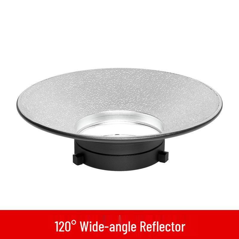 120° Wide-Angle Reflector Dish for Bowens Mount Studio/Strobe Lights
