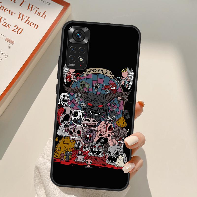 The Binding Of Isaac For Redmi 10A 10C 9A 9C 9T K40 K50 Gaming Phone Case For Redmi Note 11S 10S 9S 9 10 11 Pro