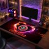 Sheffield United FC Custom Large Mouse Pad, Personalized Name Text Print, Football Logo Non‑Slip Desk Mat Gaming Gift