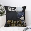 Living Room Decoration Black Butler Anime Pillowcase Merch Pillow Covers Square Multi Size