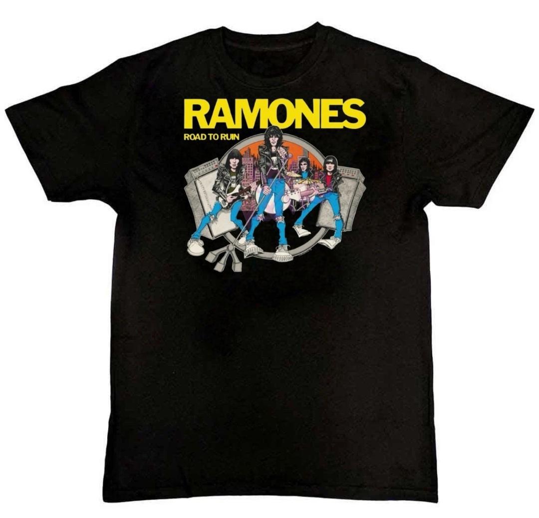 Ramones Road to Ruin Graphic Print Mens Unisex T-Shirt S M L XL 2 3 4 XL S