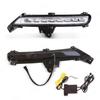 For KIA RIO K2 2015 2016 Led DRL Daytime Running Lights Turn Signal Fog Lamp Front Bumper White Yellow Blue Car Accessories 12V