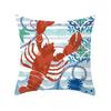 Ocean Starfish Mermaids Sea Turtle Soft Cushion Cover Pillow Case Home Decor