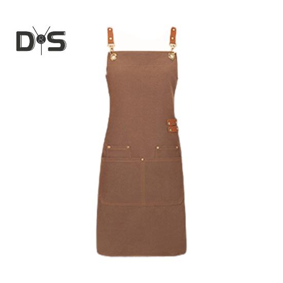 Waterproof Kitchen Apron with Pockets for Men Women Cleaning Pinafore Waist Tie Shop Work Uniform BBQ Gift
