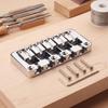5-String Bass Bridge Easy to Install Guitar with Adjustable Saddles