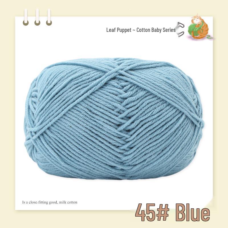 Yao Ou Handmade Crochet Flower Bouquet DIY Kit with 4-ply Combed Cotton Yarn