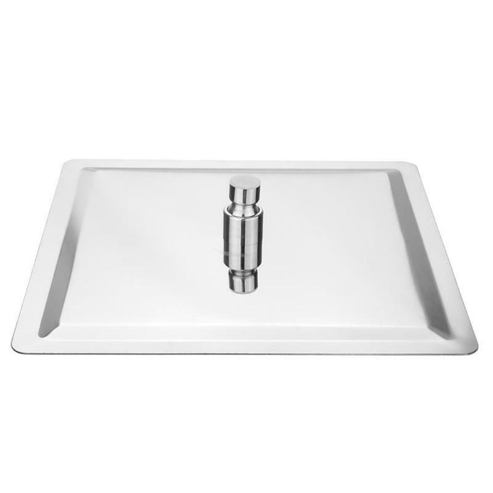 Pressure Bathroom Water Tap Square Overhead Rainfall Faucet Sprinkler Sprayer Shower Head Nozzle