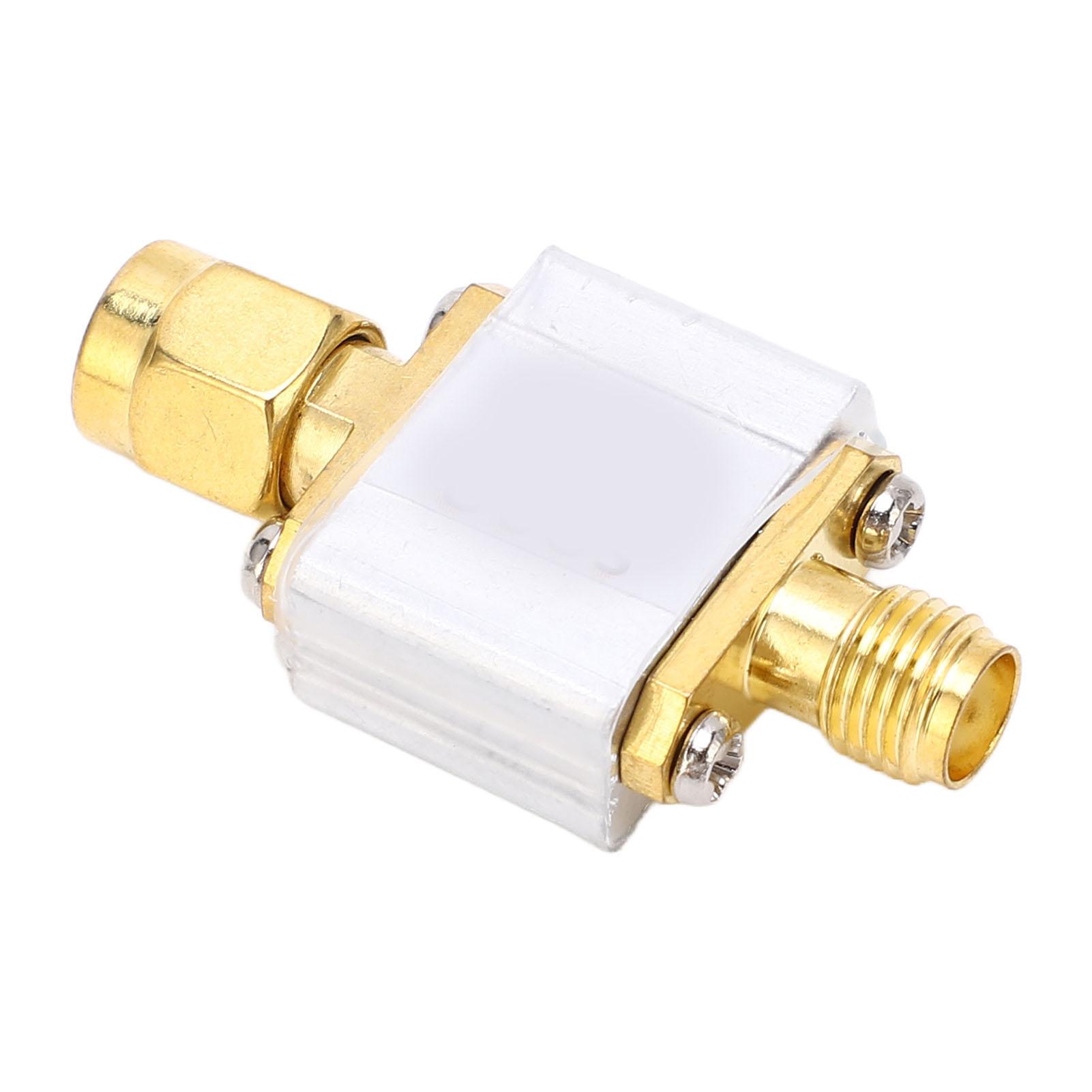 

868MHz Bandpass Filter Aluminum Alloy Shell SAW Band Pass Filter with SMA M SMA F Interface for RFID Receiver 4MHz