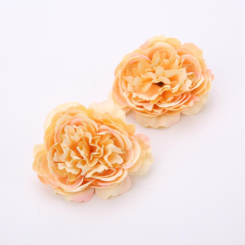 3/5Pcs Artificial Flower Head Party Birthdays for Home Room Decoration New Year's Wedding Decor Gifts Valentine's Day Supplies