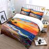 Sunset, ocean, palm trees. Bedding sets Duvet cover sets Duvet covers Pillowcases(1 * Duvet Cover 2 * Pillowcases without duvet insert)