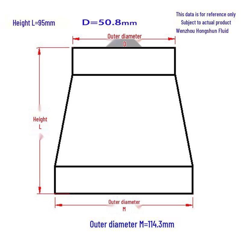 Hongshun 304 Stainless Steel Polished Concentric/Eccentric Reducer Pipe