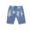2026 Nuovi Jeans Strappati Casual Elasticizzati alla Moda da Uomo Pantaloni Corti