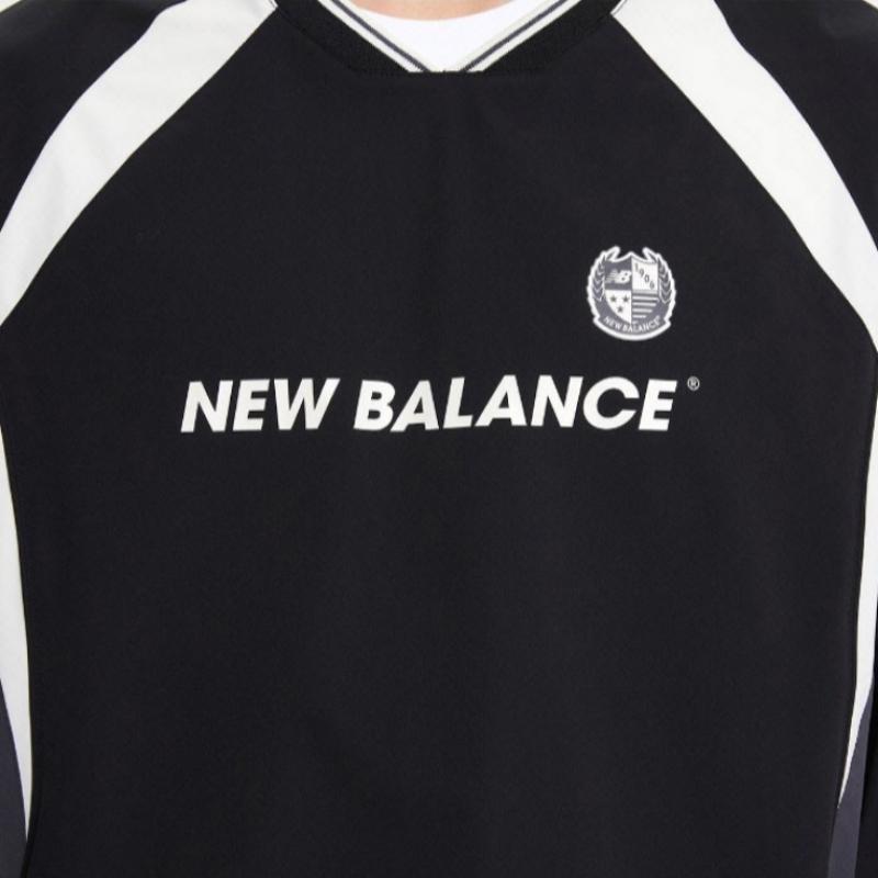 New Balance Long Sleeve Tee Colorblock Woven Piste Bqk Nbnce32813 19