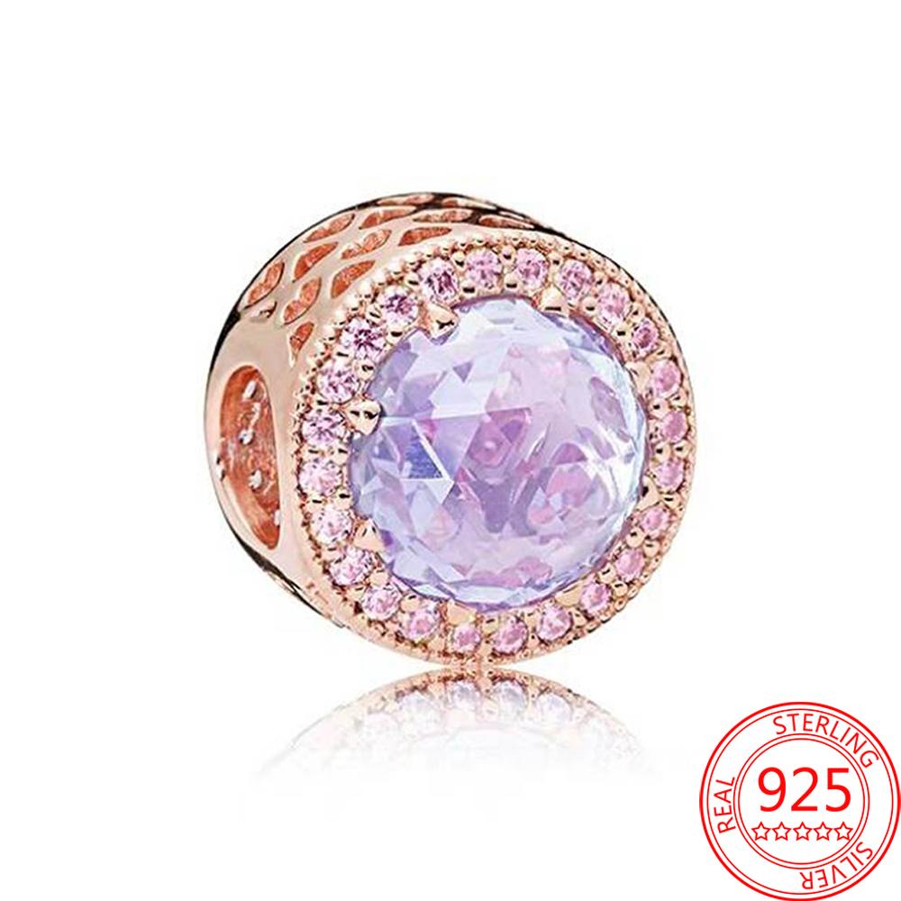 Classical Metal Multi Colored Sparkling Hollow Circular Pendant Charm Fit Brand Bangle Make Your Own Jewellery Elegant Fashion Beautiful Lovely