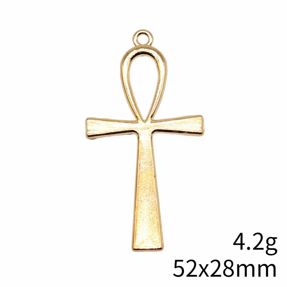 New Year's Day Charm Bracelet Italian Ankh Cross Charms Pendant Audience Chain Pendant