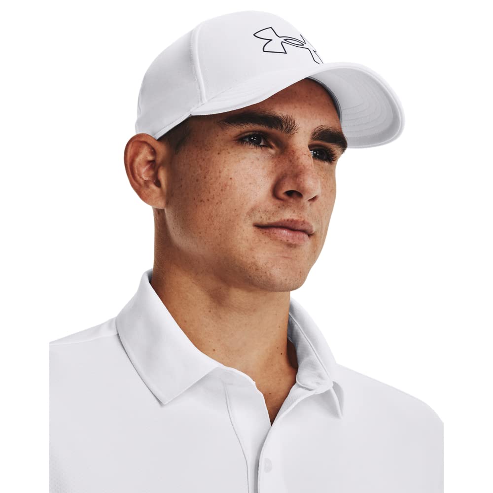 

UA Storm Driver Cap White Midnight Navy LGXL [Under Armour]