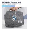 Car Storage Bag USB Data Cable Headset Charging Treasure Box For BMW G30 G20 M3 M5 E91 E92 E93 E36 E70 X3 X4 X5 X1 E39 F30