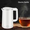 Elektrischer Wasserkocher 2,3L Edelstahl Automatische Abschaltung Heißwasserkocher für Tee Kaffee