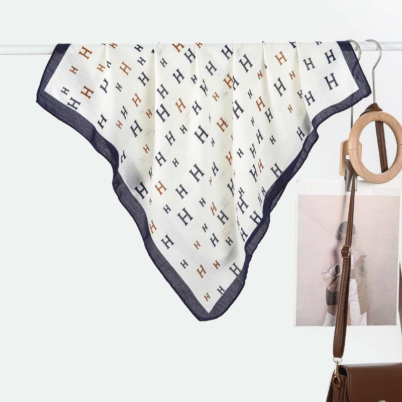 New herringbone pattern small square scarf femininity versatile decorative professional small square scarf autumn and winter warm scarf batch