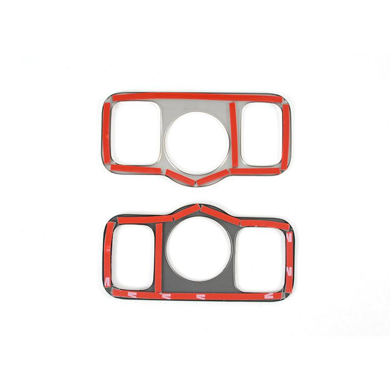 Stainless Steel Headlight Switch Frame Decoration Cover Trim For Mercedes Benz A B Class CLA GLA GLB W177 W247 C118 H247 X247