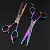 6.0" Color Damascus Hairdressing & Thinning Barber Scissors