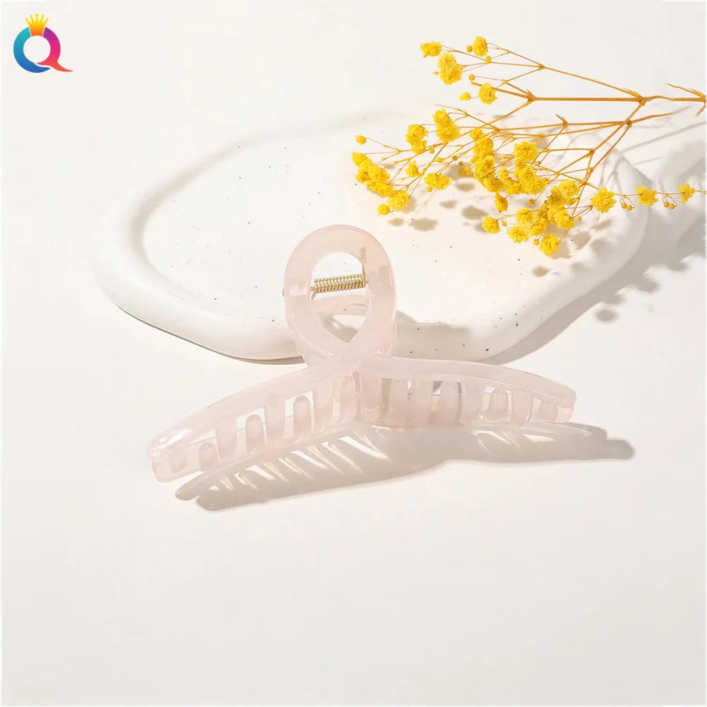 11-13cm Vintage Cross Hair Clip Large Barrette Crab Hair Claws Bath Ponytail Clip for Women Girls Claw Clip Hair Accessories