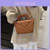 2024 New Spring Candy Color Street Fashion Pu Shoulder Bag Women's Simple Small Square Bag