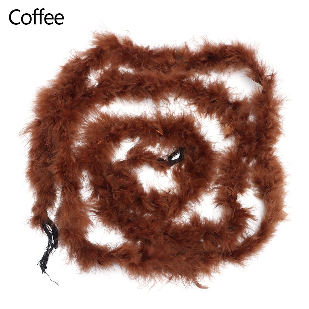 1.5M Faux Fur Ribbon Tapes Fluffy Soft Long Plush Fur Fabric Stripe for Handmade Trimming Apparel Sewing Crafts Winter Costume