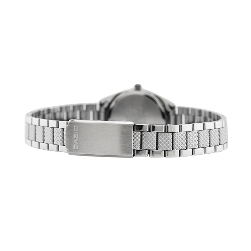 Casio STANDARD Series Fashion Trend Quartz Movement Stainless Steel Strap Japanese and Korean Watch Men's Watch Silver Dial MTP-1274D-7A