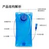 Outdoor Sports Water Bags Portable Folding Hiking Mountaineering and Cycling Water Bag Camping Large Capacity Water Storage Bag