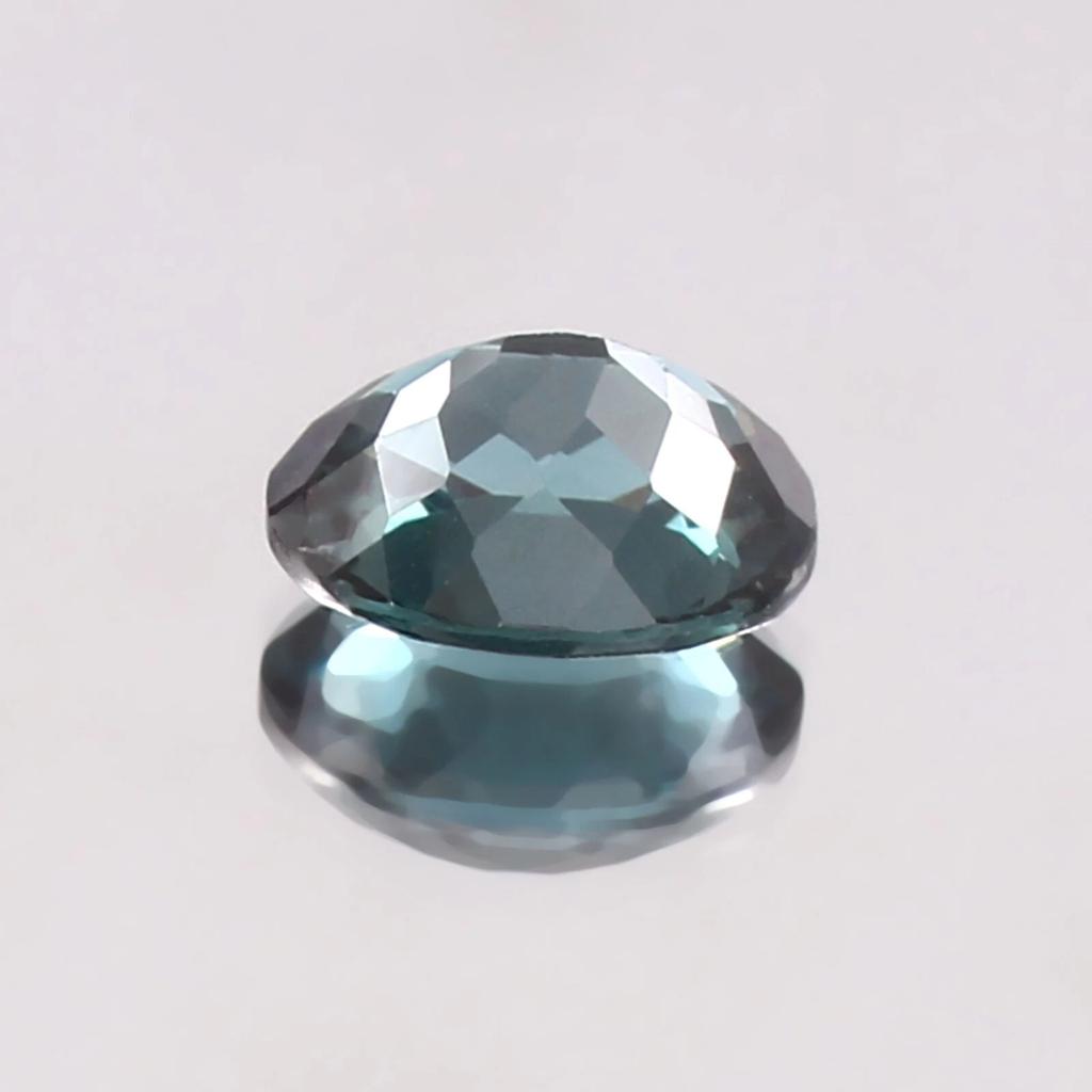 Blue Green Natural Tourmaline Oval 9 Ct Fabulous Certified Loose Gemstone
