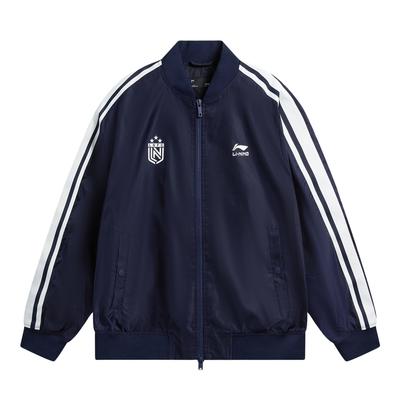Li-Ning Sport Lifestyle Series Baseball Collar Couple Jacket Unisex Jacket AJDW231-2