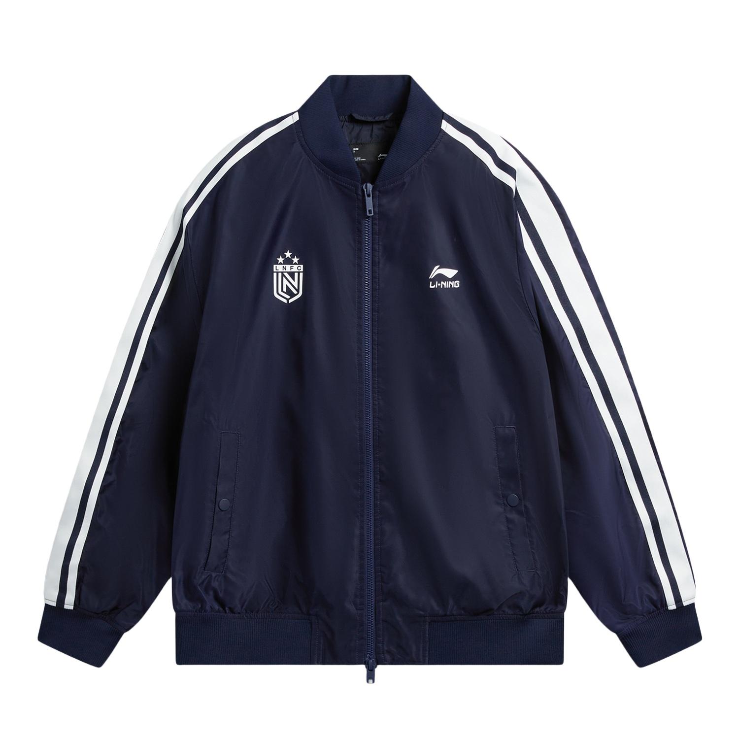Li-Ning Sport Lifestyle Series Baseball Collar Couple Jacket Unisex Jacket AJDW231-2 XS