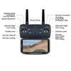 Toy Gift E68 Mini Drone Wide Angle 4K 1080P WiFi FPV Camera Drones Height Holding Mode RC Foldable Quadrotor Dron