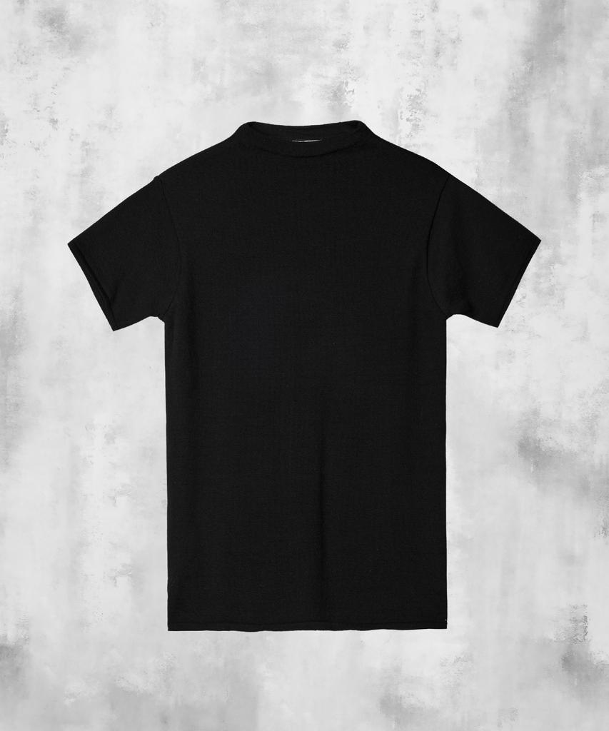 PARADIGMFILM [Ep.02] Mock Neck Half Knit (Black)