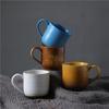 Retro Ceramic Coffee Cup High Value Couple Water Cup Coarse Pottery Afternoon Tea Hot Cup
